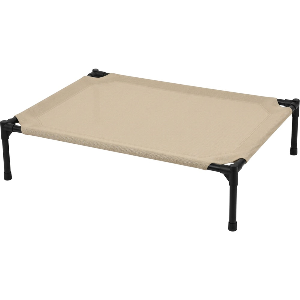 Fznex Large Elevated Mesh Dog Bed 120 x 85 cm Sand - Product view